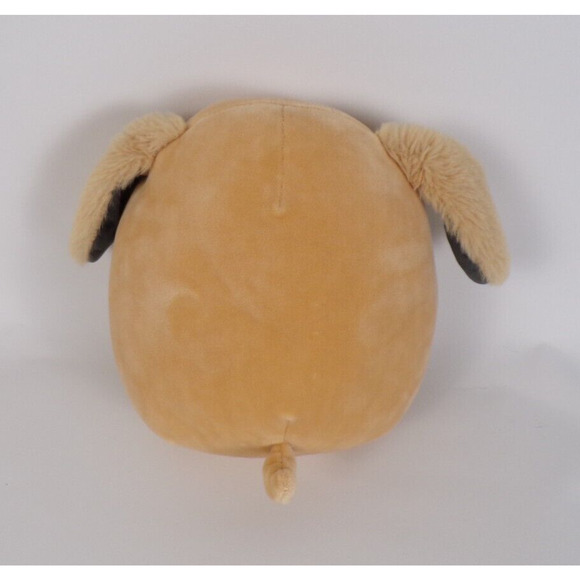 Squishmallow Bobzi the Pekingese Dog Stuffed Animal Plush 8" Brown Kellytoy - Picture 2 of 3